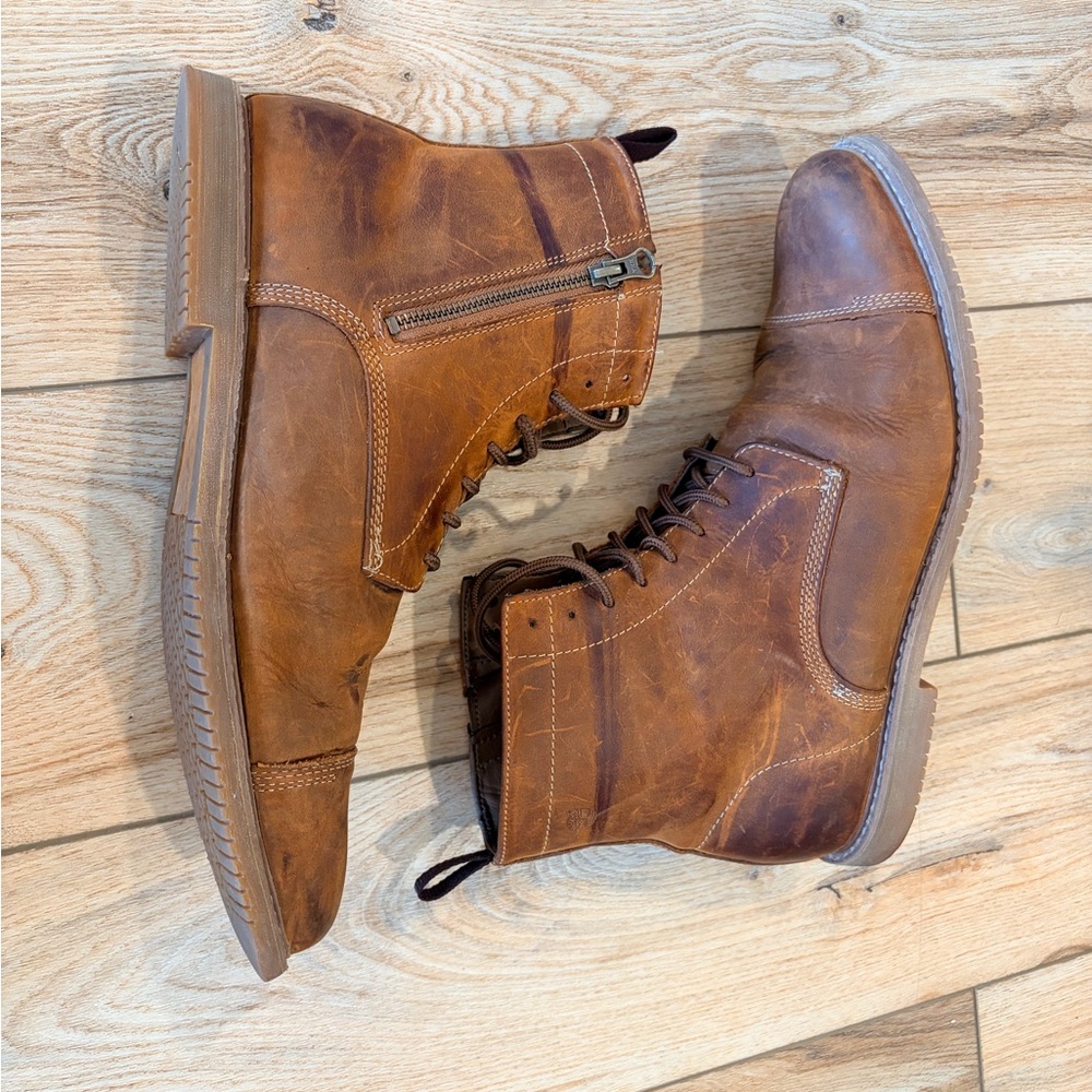 Timberland Brown Leather Boots - Picture 3 of 7